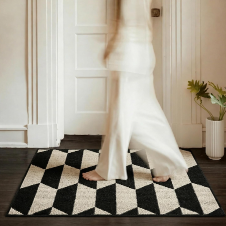 Washable Skid-Resistant Low-Profile Indoor Door Mat