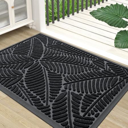 Waterproof Sturdy Fade-Resistant Rubber Door Mat