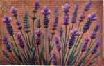 Floral Decorative Skid-Resistant Outdoor Door Mat