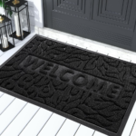 Waterproof Skid-Resistant Low-Profile Outdoor Welcome Mat