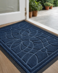 Heavy Duty Skid-Resistant Low-Profile Blue Mat