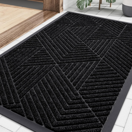 Heavy Duty Sturdy Rubber Triangle Doormat