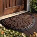 Half Round Waterproof Skid-Resistant Rubber Mat