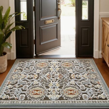 Luxury Skid-Resistant Latex Backed Washable Doormat