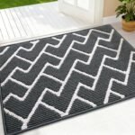 Skid-Resistant Dirt-Resistant Washable Charcoal Door Mat