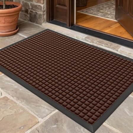 Heavy Duty Waterproof Stain-Fade-Resistant Door Mat