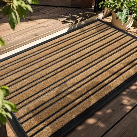 All-Weather Extra-Durable Waterproof Yellow Door Mat